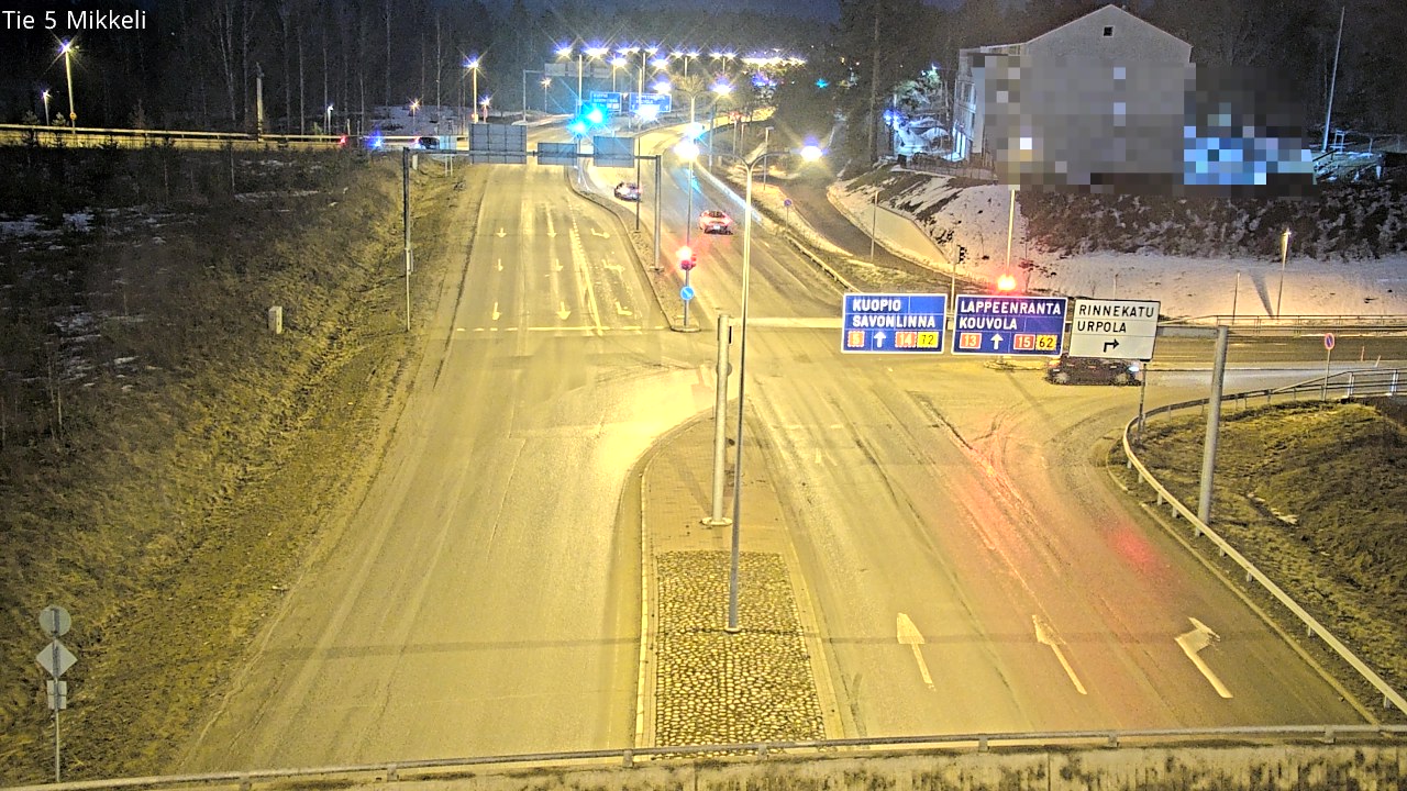 Weather Camera Image Road 5 Mikkeli, Mikkeli, Etelä-Savo