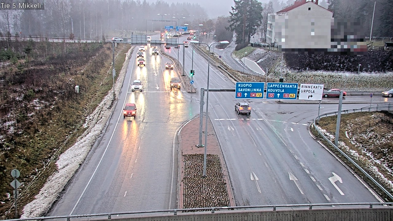 Weather Camera Image Road 5 Mikkeli, Mikkeli, Etelä-Savo