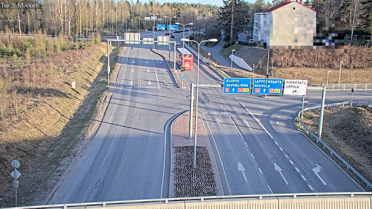 Weather Camera Image Tie 5 St Michel, Mikkeli, Etelä-Savo
