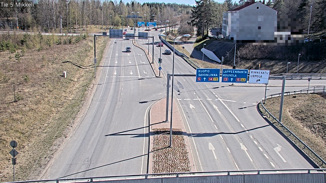 Weather Camera Image Tie 5 St Michel, Mikkeli, Etelä-Savo
