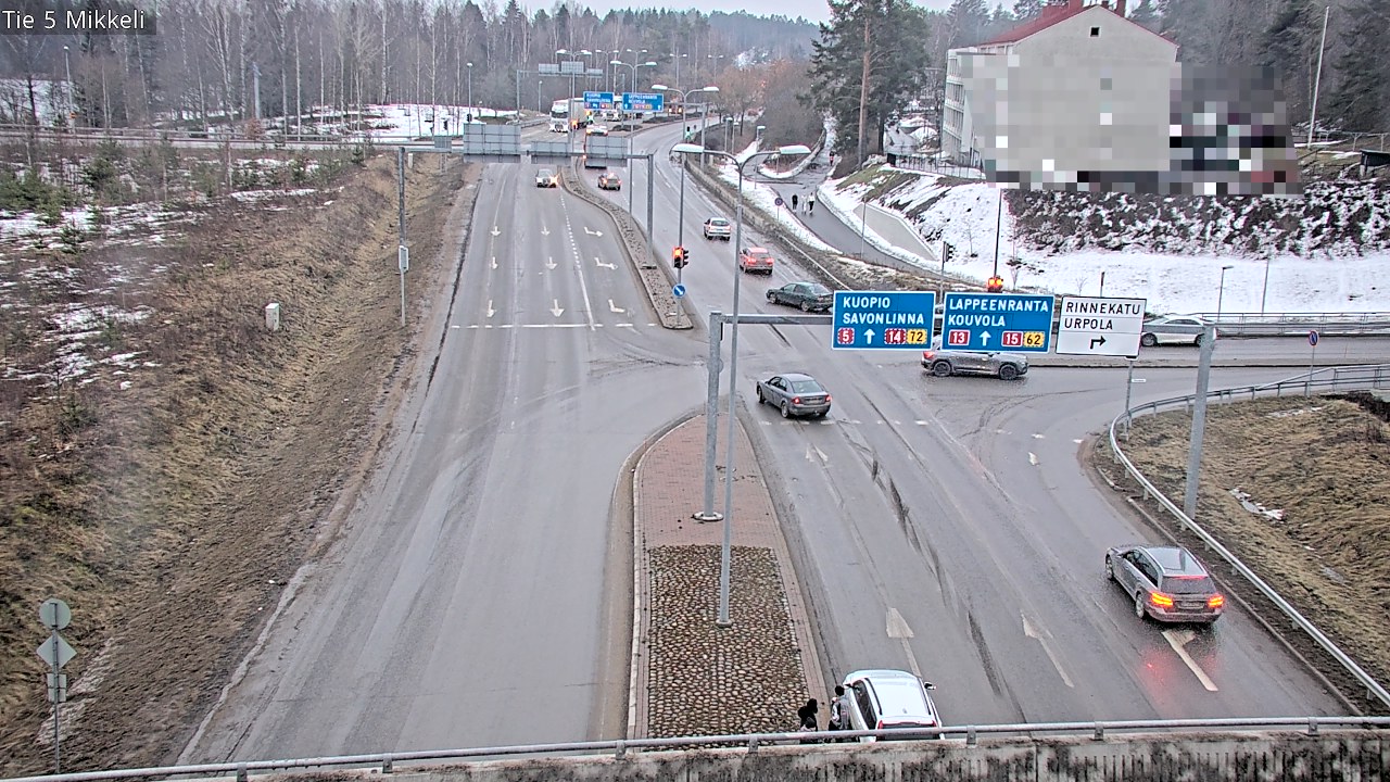 Weather Camera Image Road 5 Mikkeli, Mikkeli, Etelä-Savo