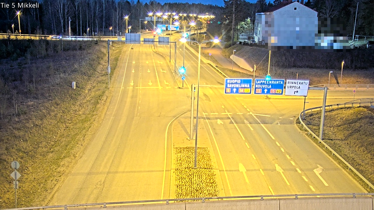Weather Camera Image Tie 5 St Michel, Mikkeli, Etelä-Savo