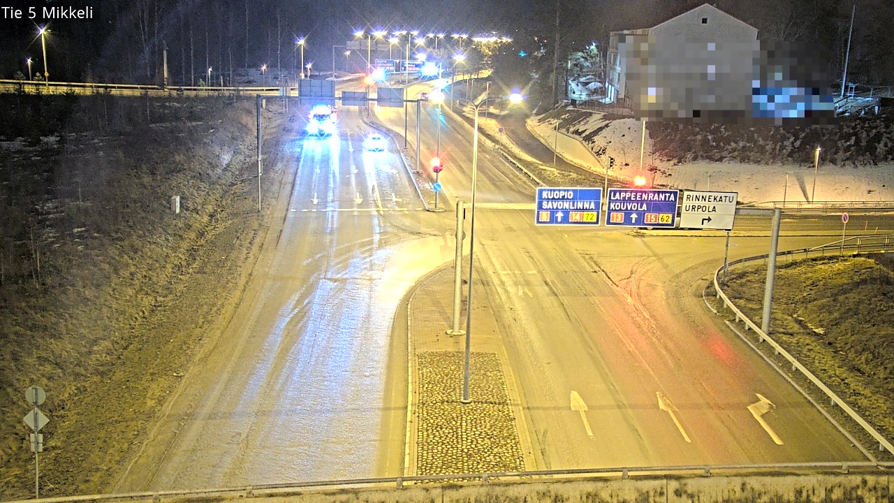 Weather Camera Image Road 5 Mikkeli, Mikkeli, Etelä-Savo