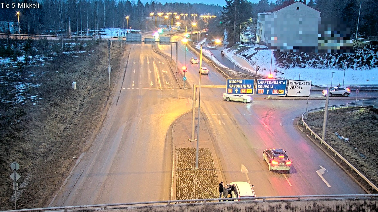 Weather Camera Image Road 5 Mikkeli, Mikkeli, Etelä-Savo