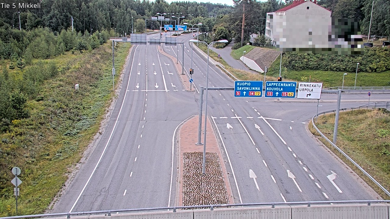 Weather Camera Image Road 5 Mikkeli, Mikkeli, Etelä-Savo