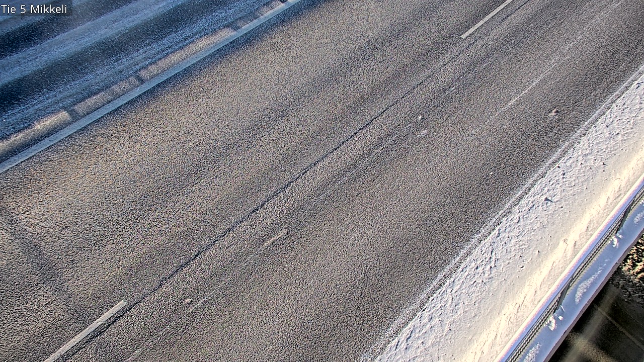 Weather Camera Image Road 5 Mikkeli, Mikkeli, Etelä-Savo