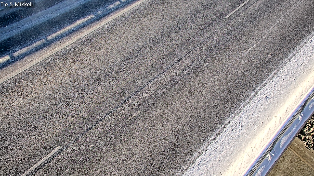 Weather Camera Image Road 5 Mikkeli, Mikkeli, Etelä-Savo