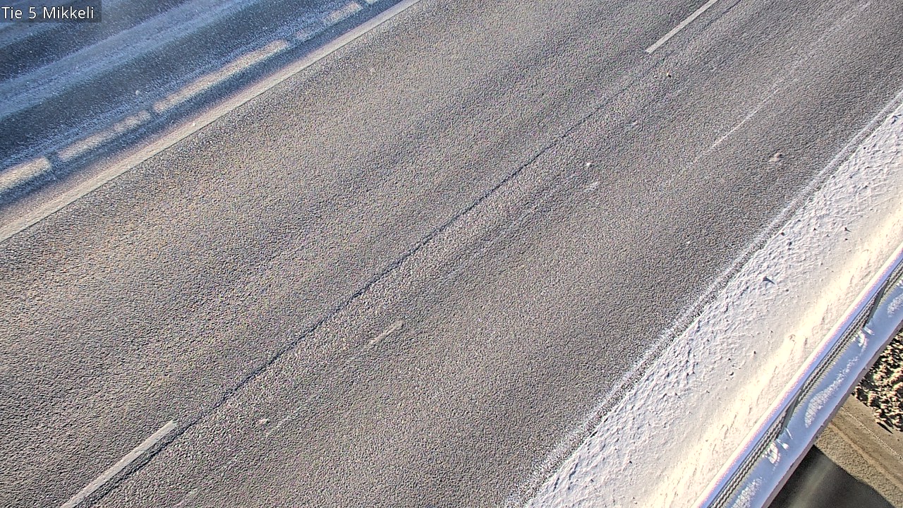 Weather Camera Image Road 5 Mikkeli, Mikkeli, Etelä-Savo