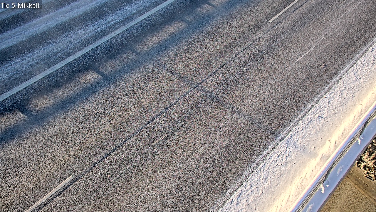 Weather Camera Image Road 5 Mikkeli, Mikkeli, Etelä-Savo