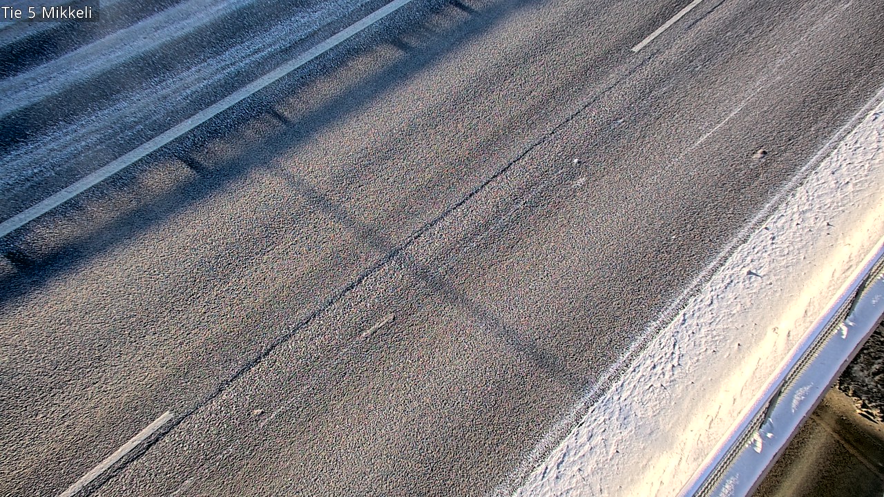 Weather Camera Image Road 5 Mikkeli, Mikkeli, Etelä-Savo
