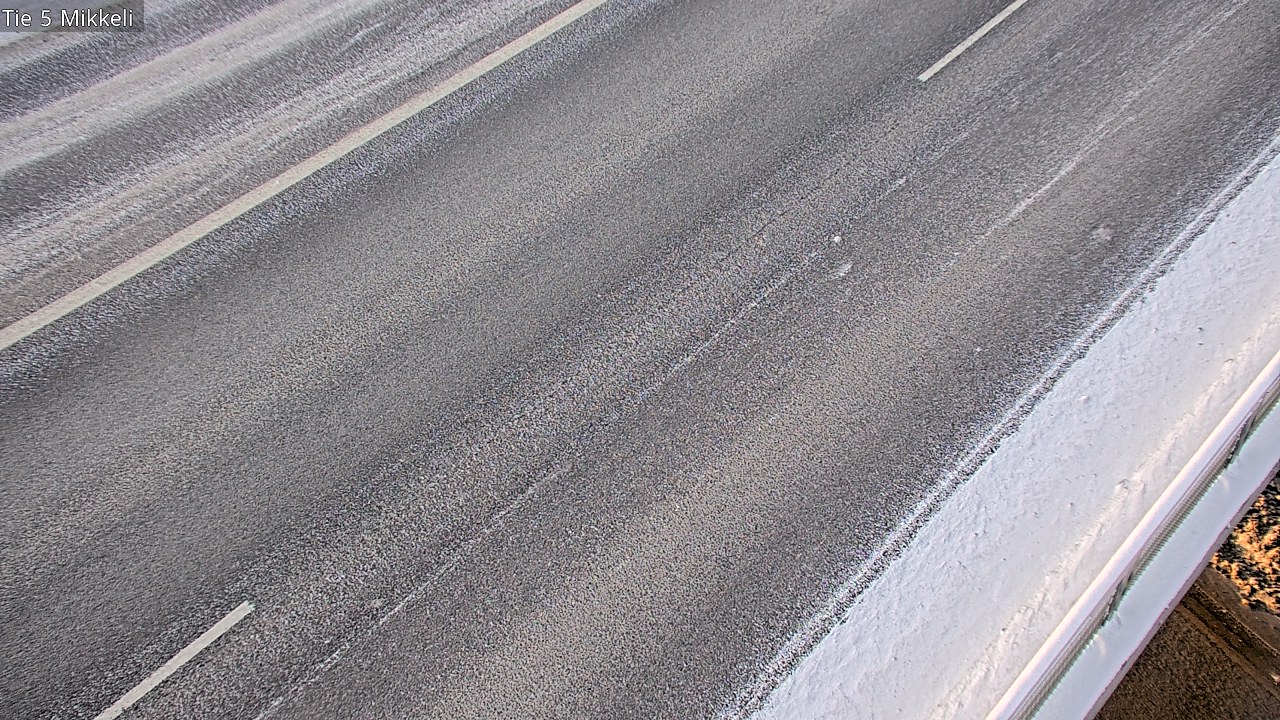 Weather Camera Image Road 5 Mikkeli, Mikkeli, Etelä-Savo