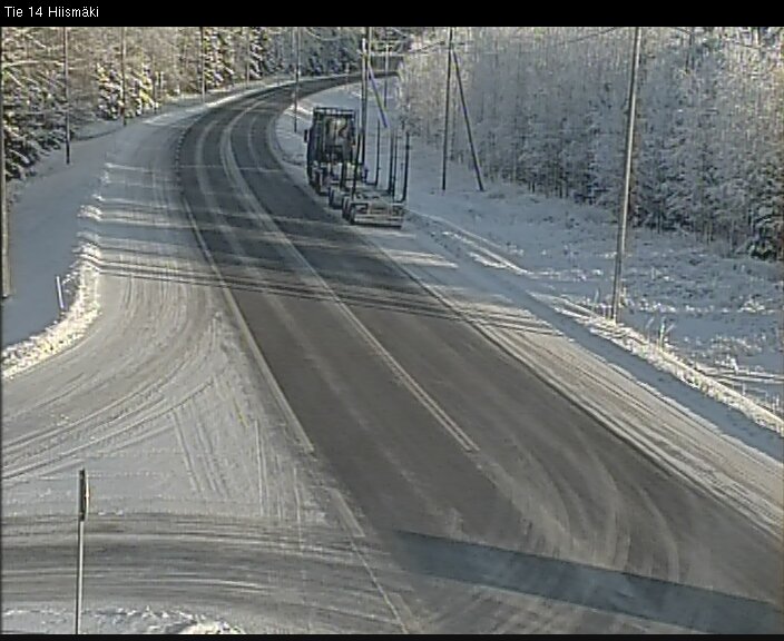 Weather Camera Image Road 14 Rantasalmi, Hiismäki, Rantasalmi, Etelä-Savo