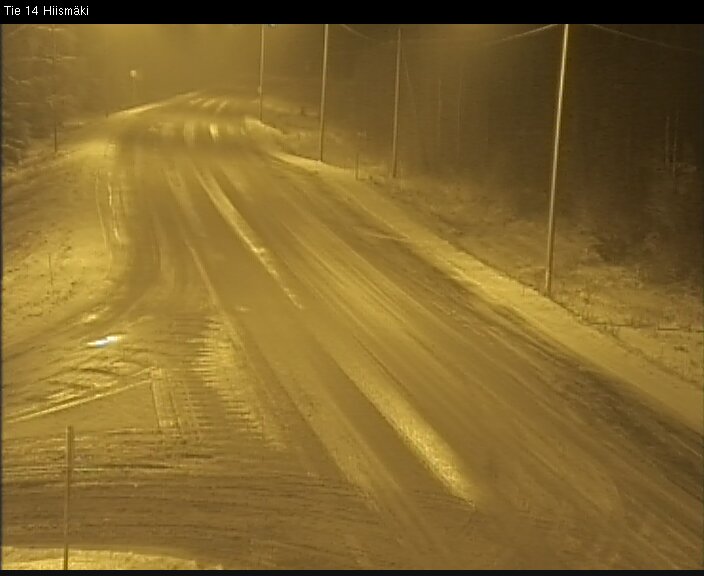 Weather Camera Image Väg 14 Rantasalmi, Hiismäki, Rantasalmi, Etelä-Savo
