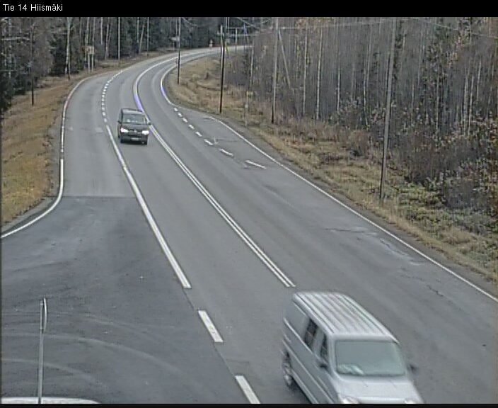 Weather Camera Image Road 14 Rantasalmi, Hiismäki, Rantasalmi, Etelä-Savo