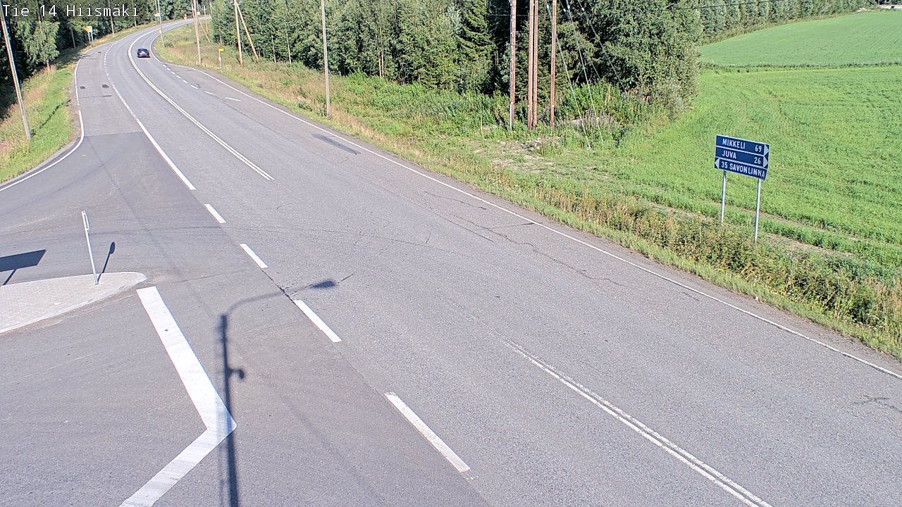 Kelikamerat Kuva Tie 14 Rantasalmi, Hiismäki, Rantasalmi, Etelä-Savo
