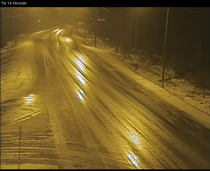 Weather Camera Image Väg 14 Rantasalmi, Hiismäki, Rantasalmi, Etelä-Savo
