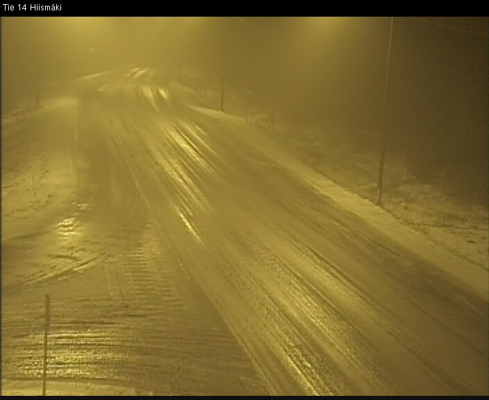 Weather Camera Image Väg 14 Rantasalmi, Hiismäki, Rantasalmi, Etelä-Savo