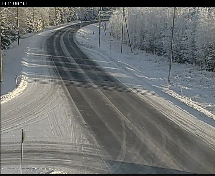 Weather Camera Image Road 14 Rantasalmi, Hiismäki, Rantasalmi, Etelä-Savo