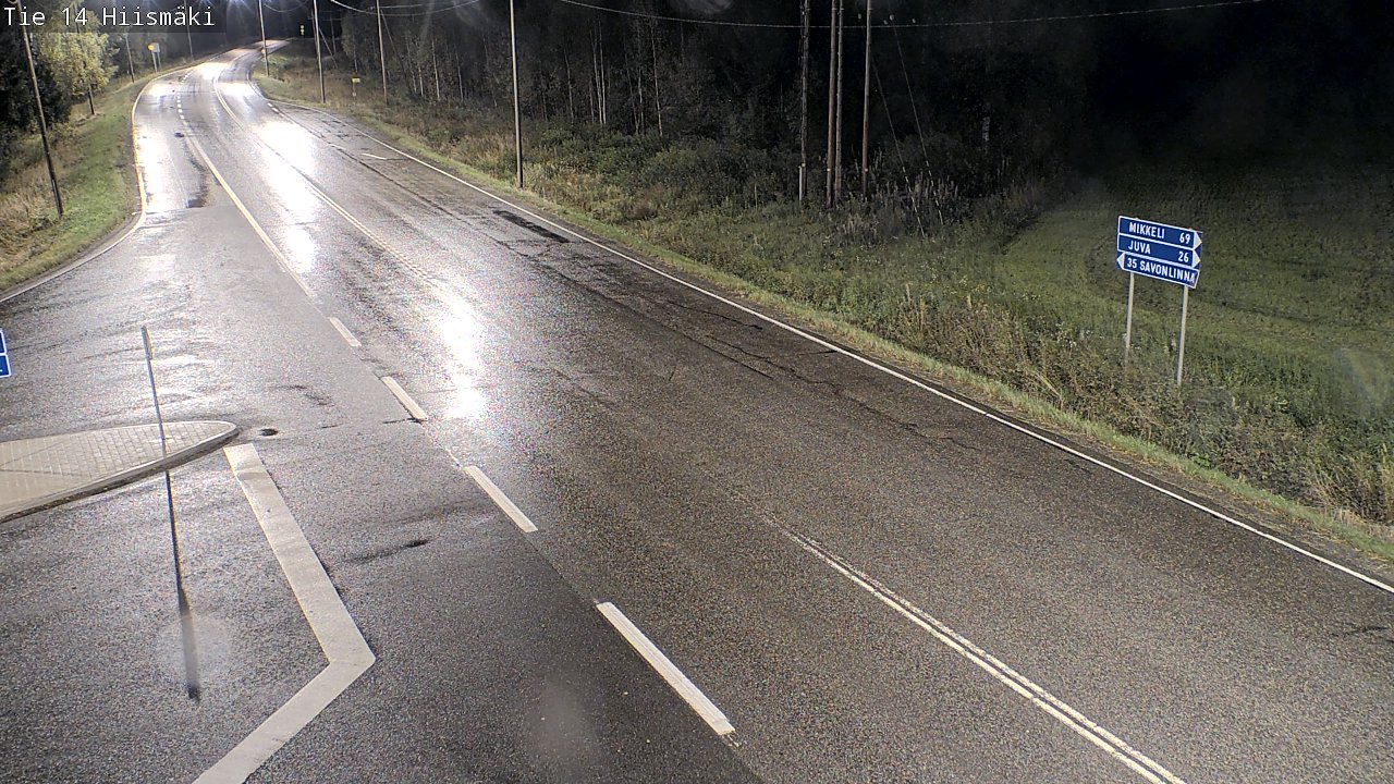 Kelikamerat Kuva Tie 14 Rantasalmi, Hiismäki, Rantasalmi, Etelä-Savo