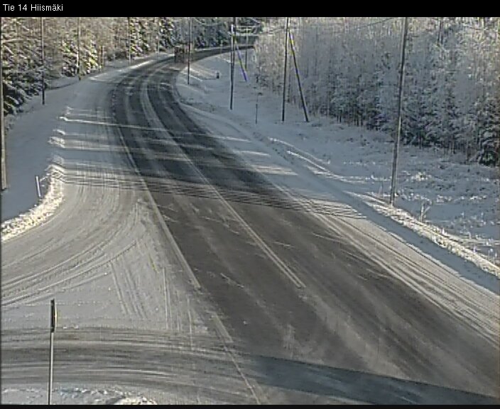 Weather Camera Image Road 14 Rantasalmi, Hiismäki, Rantasalmi, Etelä-Savo