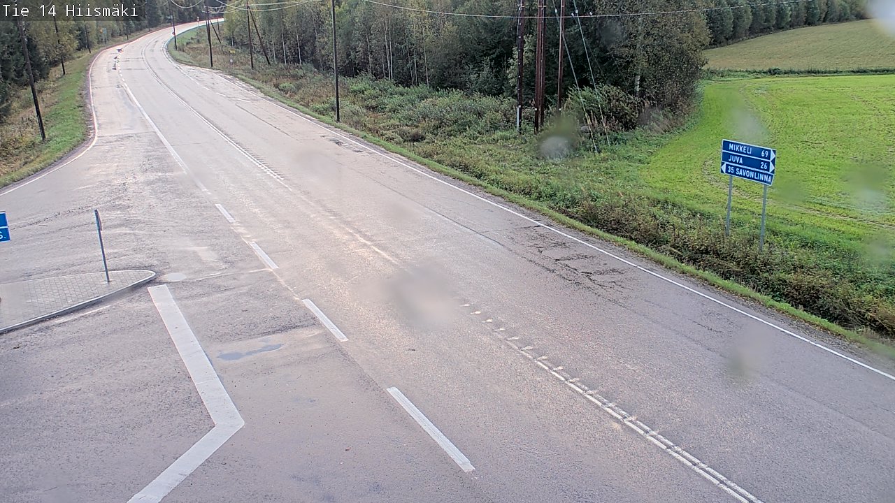 Kelikamerat Kuva Tie 14 Rantasalmi, Hiismäki, Rantasalmi, Etelä-Savo