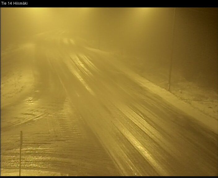 Weather Camera Image Väg 14 Rantasalmi, Hiismäki, Rantasalmi, Etelä-Savo