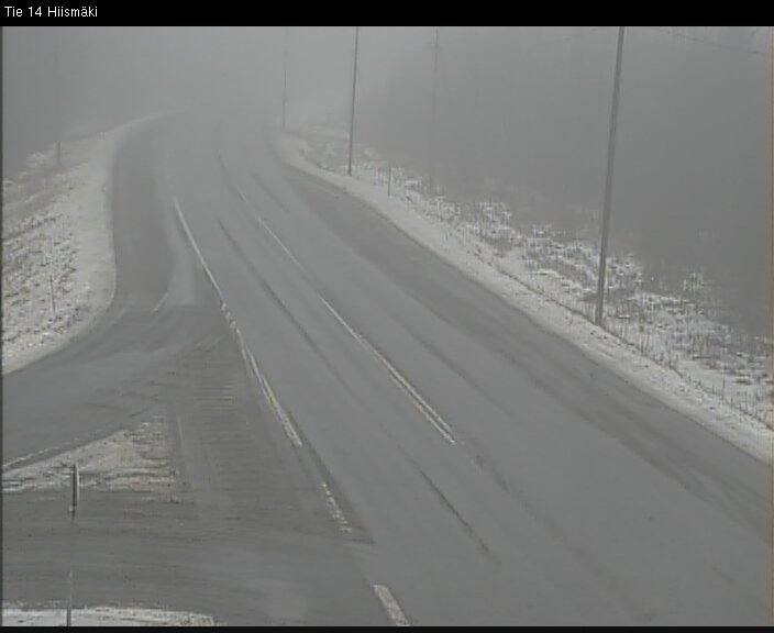 Weather Camera Image Väg 14 Rantasalmi, Hiismäki, Rantasalmi, Etelä-Savo