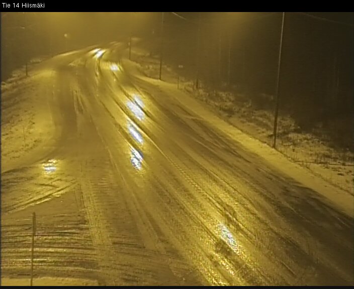 Weather Camera Image Väg 14 Rantasalmi, Hiismäki, Rantasalmi, Etelä-Savo