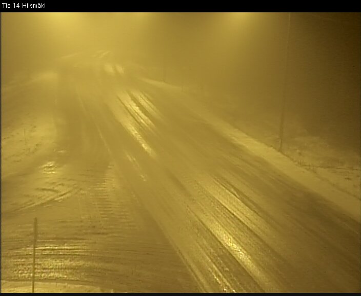 Weather Camera Image Väg 14 Rantasalmi, Hiismäki, Rantasalmi, Etelä-Savo