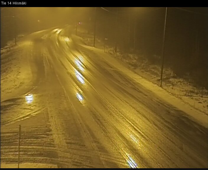 Weather Camera Image Väg 14 Rantasalmi, Hiismäki, Rantasalmi, Etelä-Savo