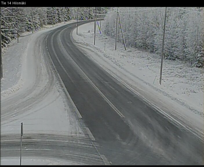 Weather Camera Image Road 14 Rantasalmi, Hiismäki, Rantasalmi, Etelä-Savo