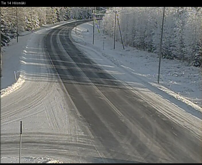 Weather Camera Image Road 14 Rantasalmi, Hiismäki, Rantasalmi, Etelä-Savo