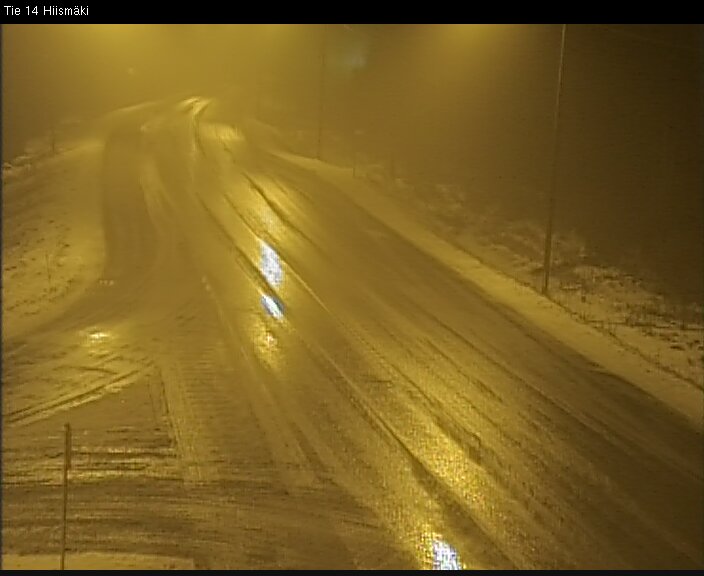 Weather Camera Image Väg 14 Rantasalmi, Hiismäki, Rantasalmi, Etelä-Savo