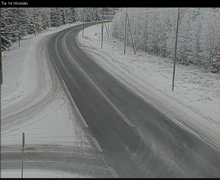 Weather Camera Image Road 14 Rantasalmi, Hiismäki, Rantasalmi, Etelä-Savo