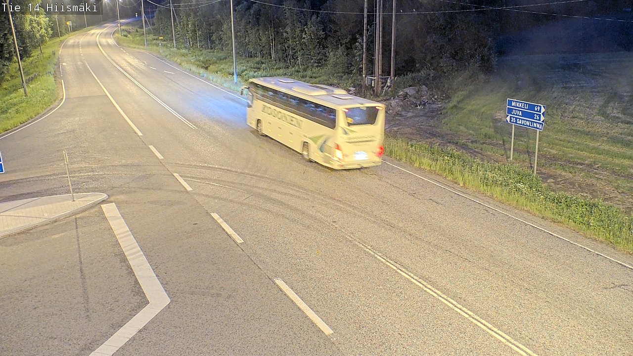 Kelikamerat Kuva Tie 14 Rantasalmi, Hiismäki, Rantasalmi, Etelä-Savo
