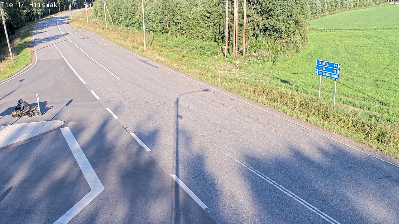 Kelikamerat Kuva Tie 14 Rantasalmi, Hiismäki, Rantasalmi, Etelä-Savo