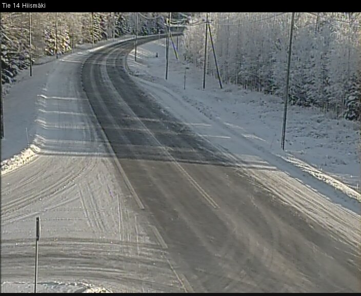 Weather Camera Image Road 14 Rantasalmi, Hiismäki, Rantasalmi, Etelä-Savo
