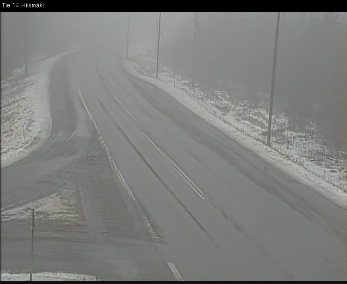 Weather Camera Image Väg 14 Rantasalmi, Hiismäki, Rantasalmi, Etelä-Savo