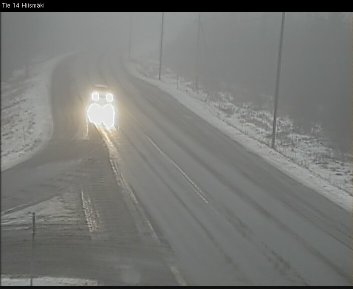 Weather Camera Image Väg 14 Rantasalmi, Hiismäki, Rantasalmi, Etelä-Savo