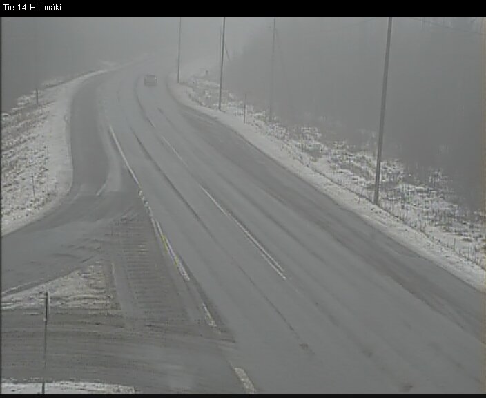 Weather Camera Image Väg 14 Rantasalmi, Hiismäki, Rantasalmi, Etelä-Savo