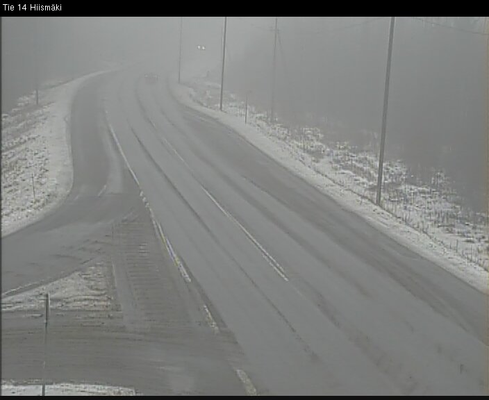 Weather Camera Image Väg 14 Rantasalmi, Hiismäki, Rantasalmi, Etelä-Savo