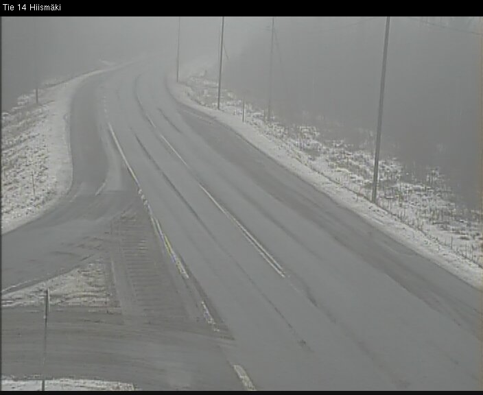 Weather Camera Image Väg 14 Rantasalmi, Hiismäki, Rantasalmi, Etelä-Savo