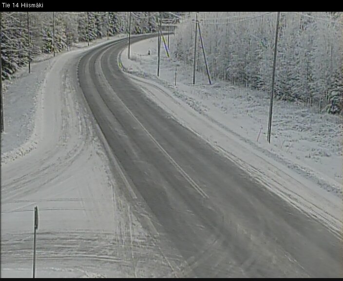 Weather Camera Image Road 14 Rantasalmi, Hiismäki, Rantasalmi, Etelä-Savo