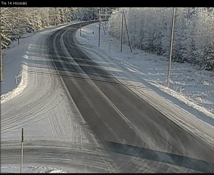 Weather Camera Image Road 14 Rantasalmi, Hiismäki, Rantasalmi, Etelä-Savo
