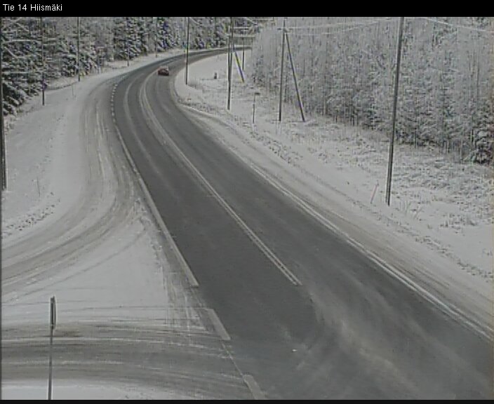 Weather Camera Image Road 14 Rantasalmi, Hiismäki, Rantasalmi, Etelä-Savo