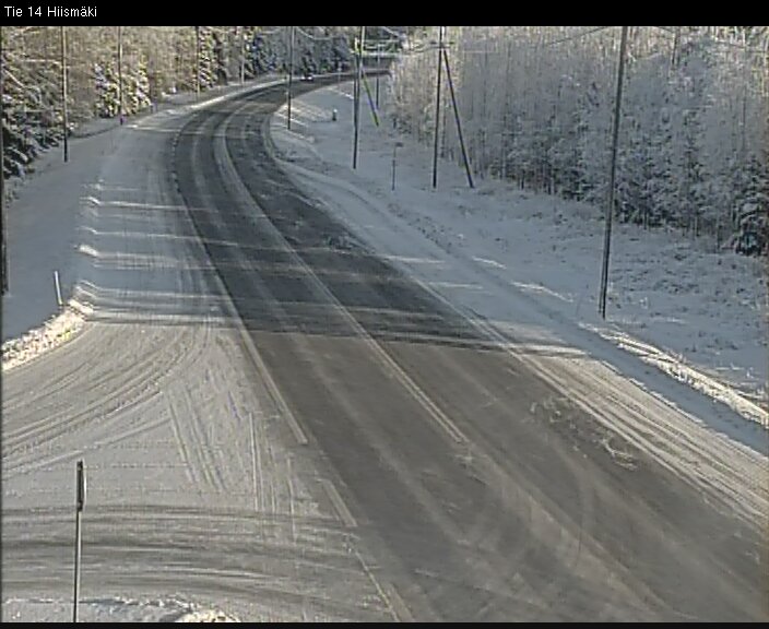 Weather Camera Image Road 14 Rantasalmi, Hiismäki, Rantasalmi, Etelä-Savo