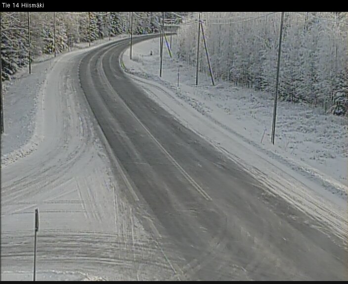 Weather Camera Image Road 14 Rantasalmi, Hiismäki, Rantasalmi, Etelä-Savo