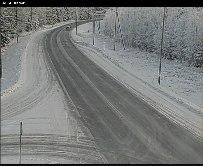 Weather Camera Image Road 14 Rantasalmi, Hiismäki, Rantasalmi, Etelä-Savo