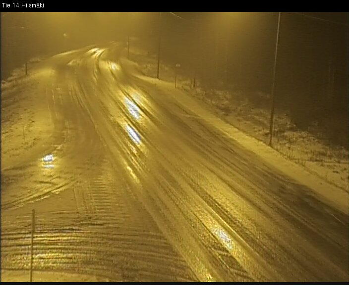 Weather Camera Image Väg 14 Rantasalmi, Hiismäki, Rantasalmi, Etelä-Savo