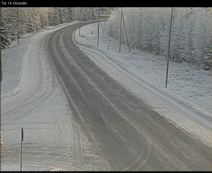 Weather Camera Image Road 14 Rantasalmi, Hiismäki, Rantasalmi, Etelä-Savo